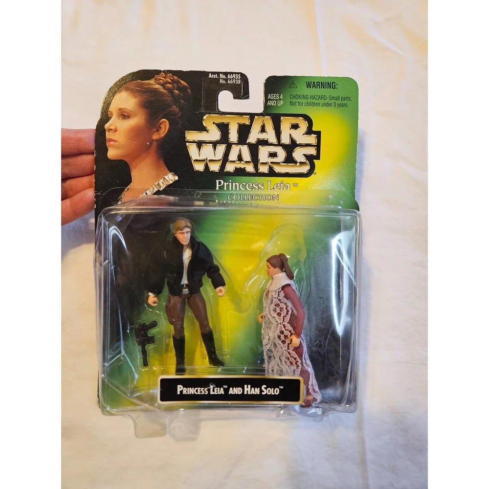 Star‎ Wars Action Figure Lot of 7 Vintage Leia Chewy Luke Han Solo Storm Trooper
